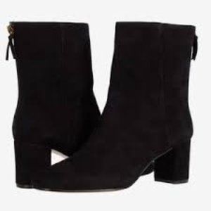 J.Crew Calf Suede Minimal McKay Zip Closure Ankle Boot  - NWOT